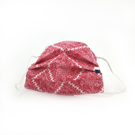Masque en tissu - masque barrière motif pashmina - paisley
