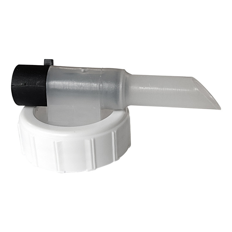 Bouchon pour bidon de cinq litres de gel hydroalcoolique PURITY - vue de côté