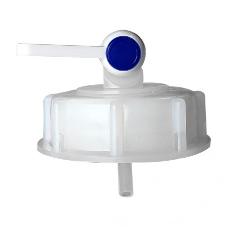 Bouchon pour bidon de vingt litres de gel hydroalcoolique PURITY - vue du dessous