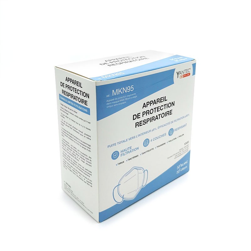 Pack de 50 masques FFP2 - Type KN-95 - emballage