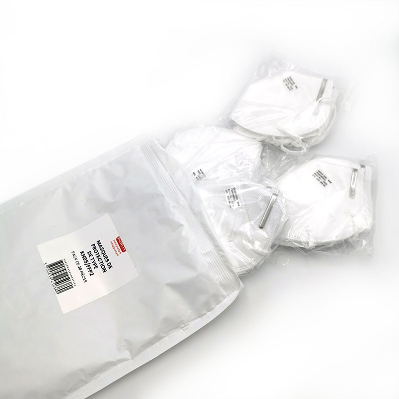 Pack de 50 Masques FFP2 – Type KN-95 – Norme FDA – Purity