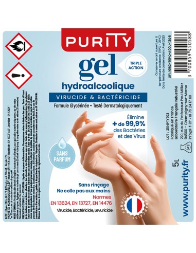 Bidon de 5 litres - Gel...