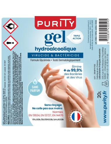 Bidon de 20 litres - Gel... Bidon de 20 litres - Gel...