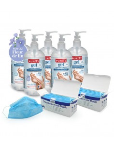 5 flacons de 500ml + 100...