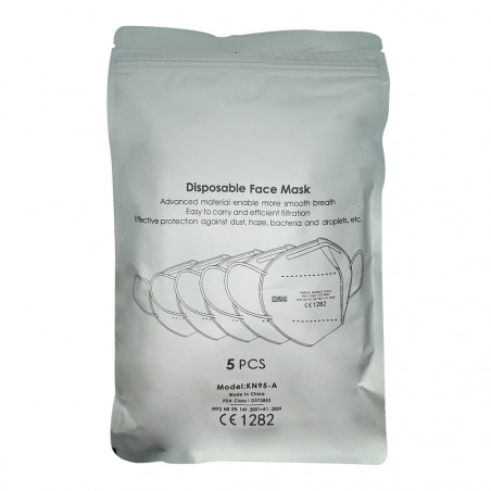 Masque KN95 - Emballage vue de face