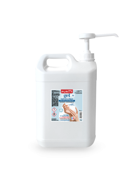 Bidon gel hydro alcoolique 5 litres