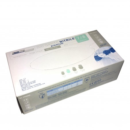 boite de 180 Gants XL en nitrile - Purity - non poudres_boite_side
